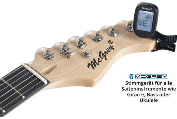 McGrey Rockit E-Gitarre ST-Komplettset Black  - Retoure (Zustand: sehr gut) image 8