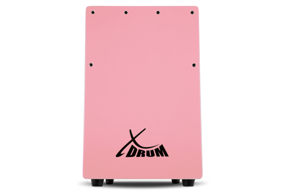 XDrum KC-37PK Cajon per Bambini Set Rosa con Scuola image 8