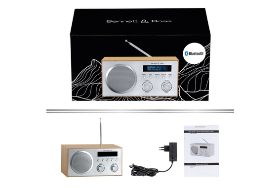 Bennett & Ross DAB-258 NT Vikedal DAB/FM-radio met Bluetooth image 8