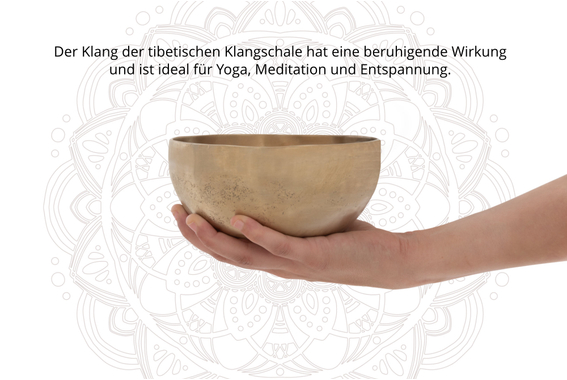 XDrum Therapeutic Klangschale Ton A / 650 g Kissen Set image 8