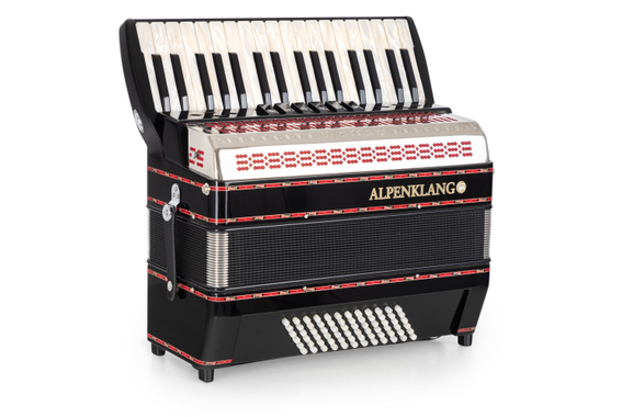 Alpenklang Pro accordeon III 72 M zwart image 8