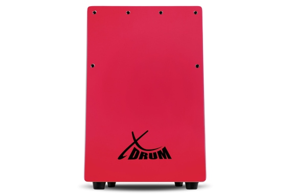 XDrum KC-37RD Kinder-Cajon Rood Set met School image 8