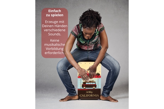 XDrum Design Series Cajon "California" Set incl. sac + école image 8