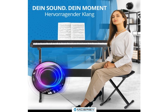 McGrey LK-6150 Set de Sécurité pour Clavier 61 Touches image 8