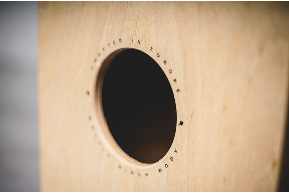 Meinl Percussion Snarecraft Series Snare Cajon 100 Special Edition Green Burst image 8