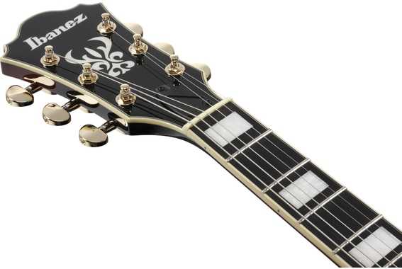 Ibanez AG95QA-DBS Dark Brown Sunburst image 8