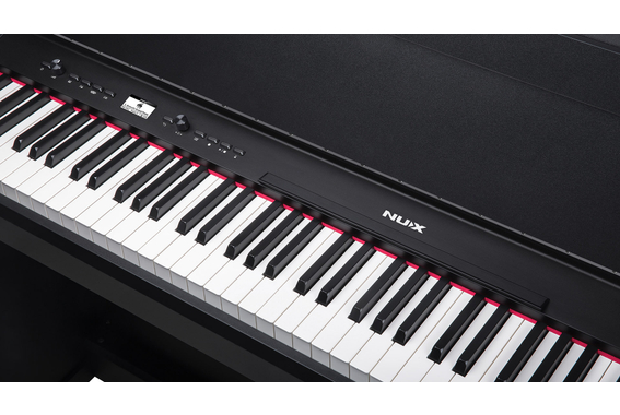 NUX NCK-330 Digitalpiano Schwarz  - 1A Showroom Modell (Zustand: wie neu, in OVP) image 8