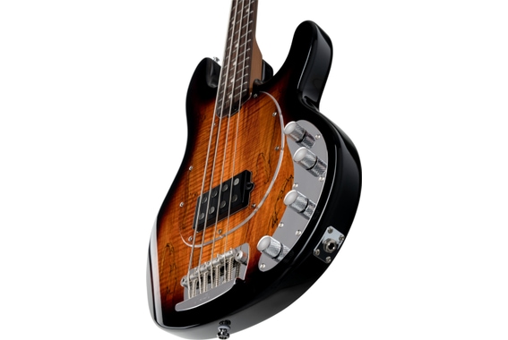 Sterling by Music Man StingRay Ray34SM 3 Tone Sunburst image 8