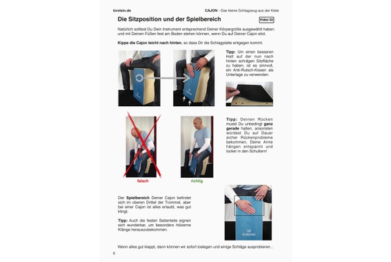 Sela Varios Cajon Red Set incl. Cajonschool image 8