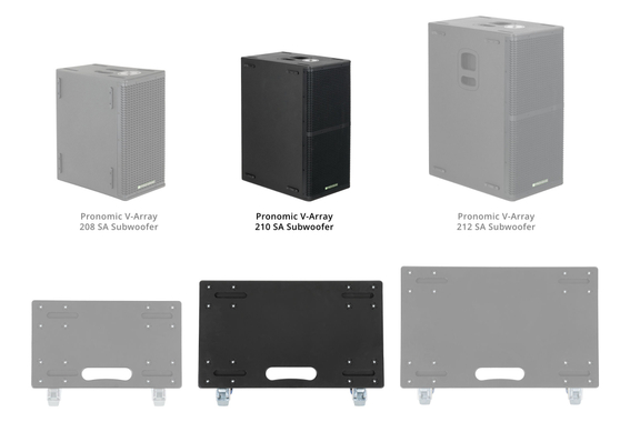 Planche à roulettes Pronomic pour Subwoofer V-Array 210 SA image 8