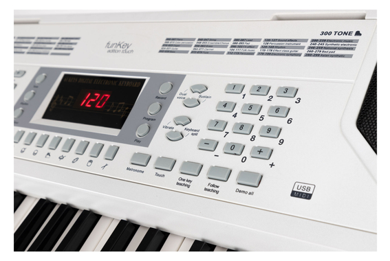 FunKey 61 Edition Touch Weiß  - Retoure (Verpackungsschaden) image 8