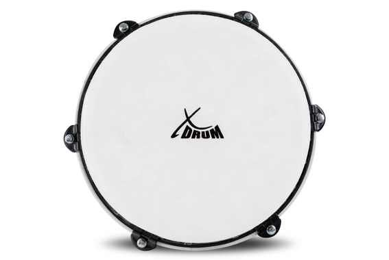 XDrum Djembe 10" Silver Brush  - Retoure (Zustand: sehr gut) image 8