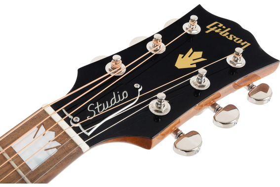 Gibson SJ-200 Studio Walnut Antique Natural  - 1A Showroom Modell (Zustand: wie neu, in OVP) image 8