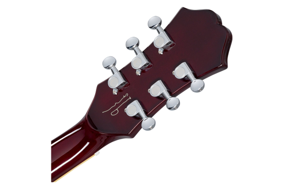 Epiphone Noel Gallagher Riviera Dark Wine Red image 8