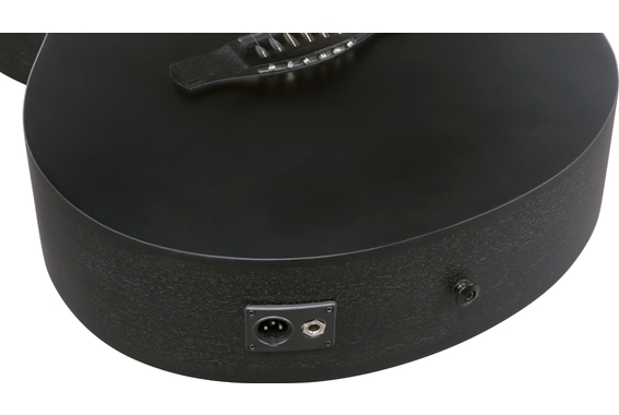 Ibanez AEWC621L-BOT Linkshandige Concertgitaar Black Out image 8