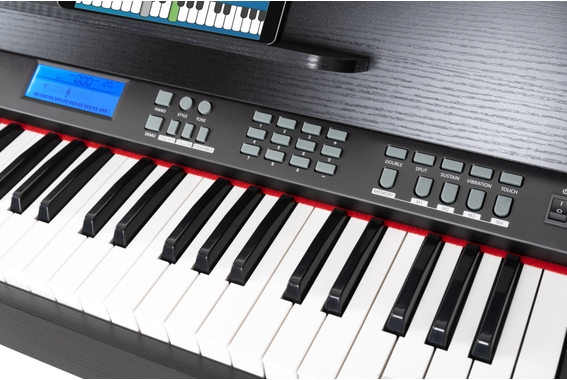 Clavier FunKey DP-61 III avec 61 touches au design Digitalpiano noir image 8