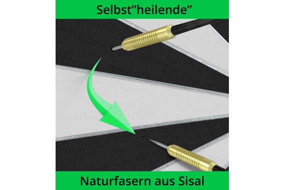 Stagecaptain DBC-1775 BK BullsEye Cible de Fléchettes dans Armoire Pub image 8