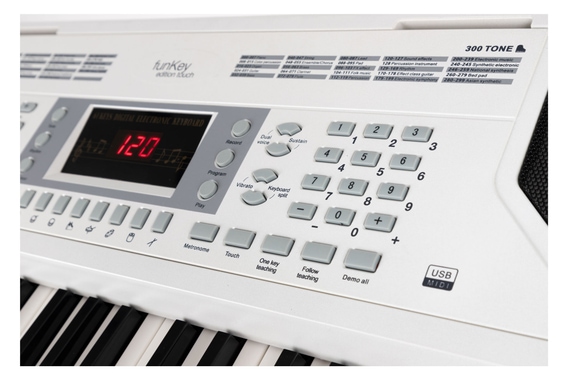 FunKey 61 Edition Touch Weiß  - Retoure (Zustand: sehr gut) image 8