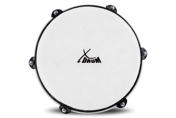 XDrum Djembe 10" Silver Brush image 8