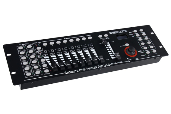 Showlite FLP-144W Scheinwerperset 4 x incl. Showlite Master Pro USB & Kabel image 8