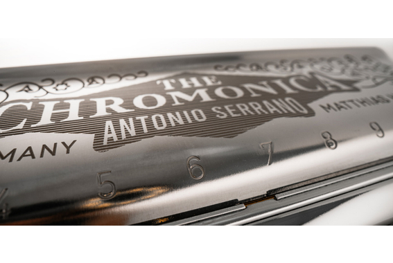 Hohner Antonio Serrano Signature Super Chromonica 270 C Harmonica image 8