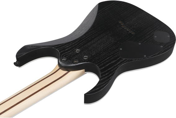 Ibanez RGR762AHBF-WK Prestige RGR Chitarra Elettrica 7-String Weathered Black image 8