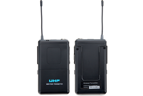 McGrey UHF-2V2I Quad Funkmikrofonset mit 2x Handmikrofon und 2x Lavaliermikrofon 50m  - Retoure (Verpackungsschaden) image 8