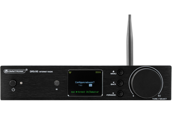 Omnitronic DRS-95 Internetradio mit DAB+ und Bluetooth  - Retoure (Zustand: sehr gut) image 8