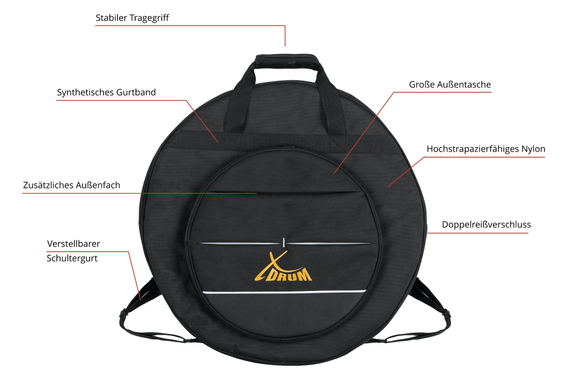 Set De Cymbales Meinl Artist's Choice Chris Coleman Avec Sac À Cymbales image 8