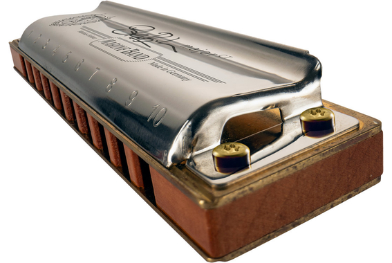 Hohner Marine Band Deluxe C Steve Baker Signature Armonica image 8