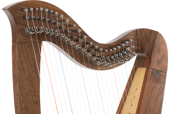 Classic Cantabile H-22 WN Keltische Harfe 22 Saiten  - Retoure (Zustand: gut) image 8