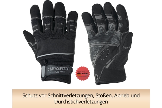 Stagecaptain RGL-5F Rigger Handschoenen Maat XL 5x Set image 8