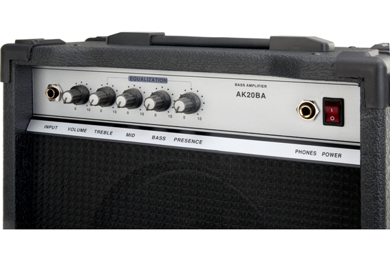 Rocktile Puncher E-Bass Sunburst Amp Set image 8