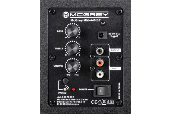 McGrey MM-440BT Multimedia-Aktivlautsprecher  - Retoure (Zustand: gut) image 8