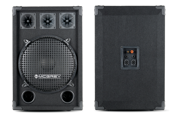 McGrey DJ-1222 Partykeller/DJ-Box Paar 2x 600W  - Retoure (Zustand: sehr gut) image 8