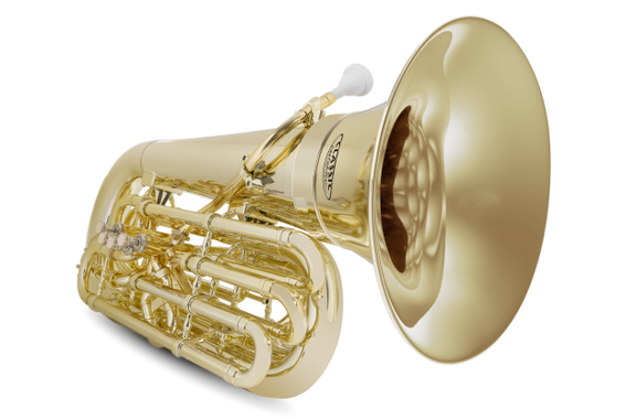 Classic Cantabile KT-30GD MardiBrass Kunststoff Bb-Tuba Gold  - Retoure (Zustand: sehr gut) image 8
