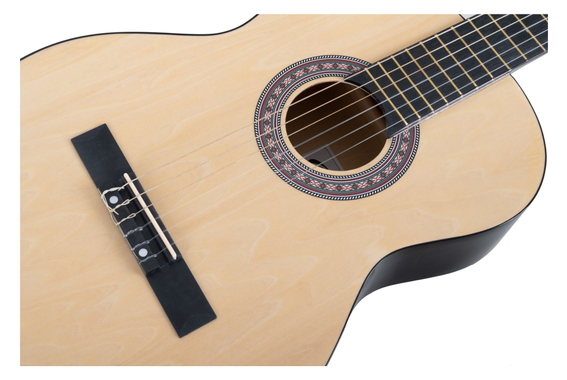 Calida CS-10 NT Chitarra Classica 4/4 Naturale image 8