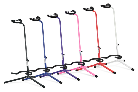Classic Cantabile GS-30 BU Gitaarstandaards (lichtgewicht) Blauw 5x Set image 8
