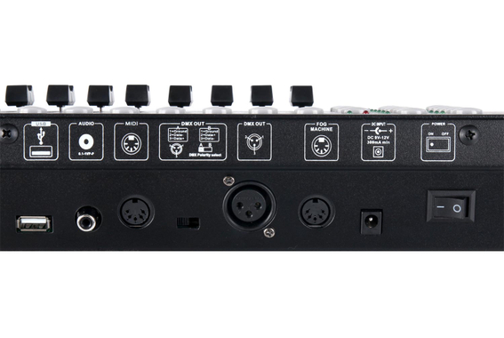 Showlite FLP-144W Scheinwerfer 4 x Set incl. Showlite Master Pro USB, Statief & Kabel image 8