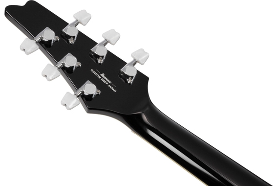 Ibanez PS3CM Paul Stanley Black Cracked Mirror image 8