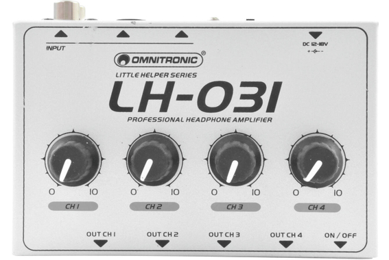 Omnitronic LH-031 Hoofdtelefoonversterker image 8