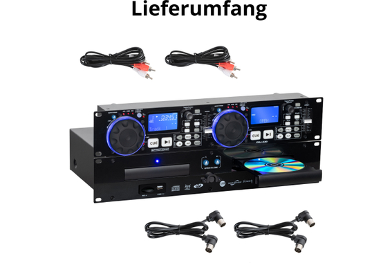 Pronomic CDJ-230 Doppel DJ CD Player mit USB & SD  - Retoure (Zustand: sehr gut) image 8