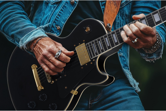 Rocktile Pro L-200BK Deluxe Guitarra Eléctrica Black Set con Funda image 8
