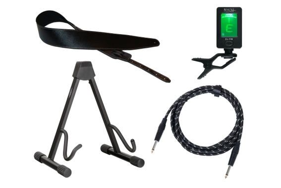 Rocktile Vintage Guitare Électrique Sunburst Set Pour Frimer image 8