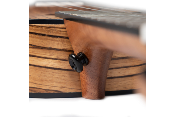 Cascha Sopran Ukulele Zebra Wood  - Retoure (Zustand: sehr gut) image 8