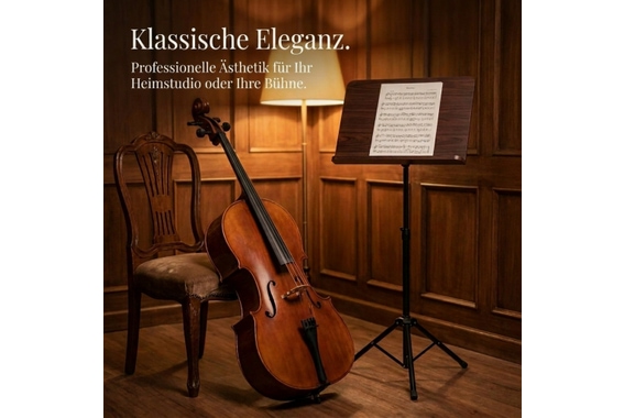 Classic Cantabile Orchestra Stand Heavy Rosewood image 8