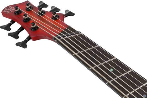 Ibanez BTB866MS-BRF Bass Workshop BTB Basse Électrique 6-String Brown Topaz Burst Flat image 8