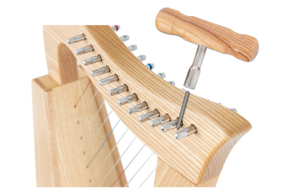 Classic Cantabile H-12 AW Keltische Harfe 12 Saiten  - Retoure (Zustand: gut) image 8