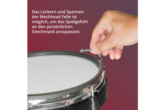 XDrum DD-530 E-Drum Set mit Mesh Heads  - Retoure (Zustand: sehr gut) image 8