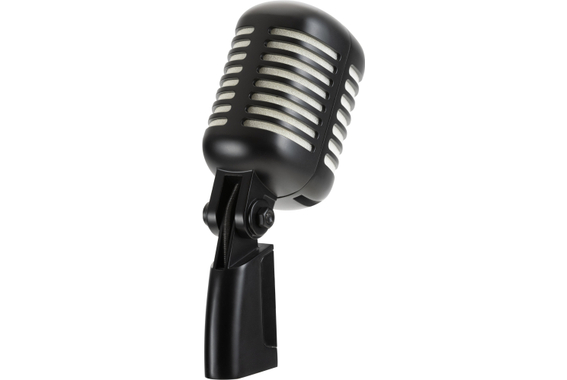 Pronomic DM-66BK/WH Elvis Dynamisches Mikrofon Schwarz/Weiß Set image 8